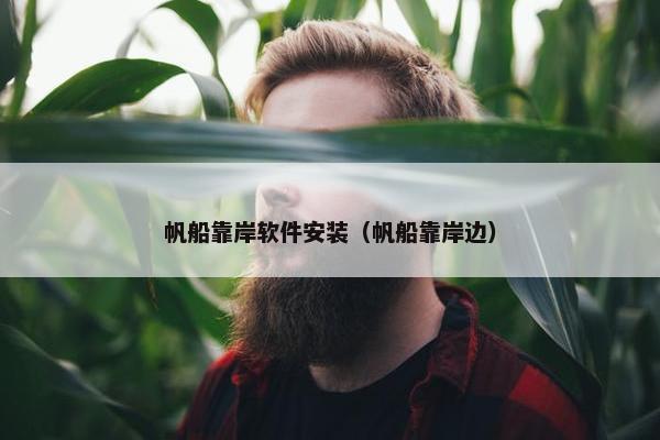 帆船靠岸软件安装（帆船靠岸边）