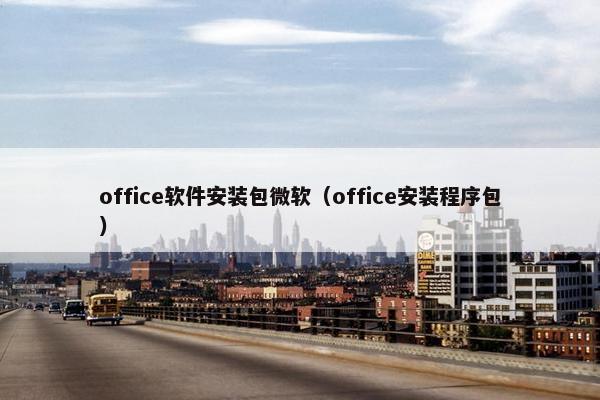 office软件安装包微软（office安装程序包）