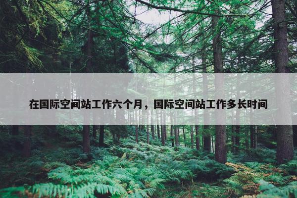 在国际空间站工作六个月，国际空间站工作多长时间