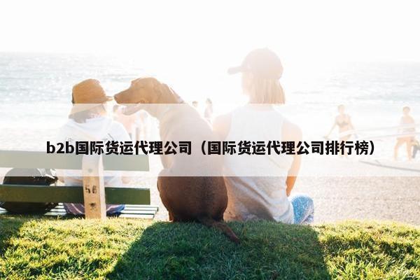 b2b国际货运代理公司（国际货运代理公司排行榜）