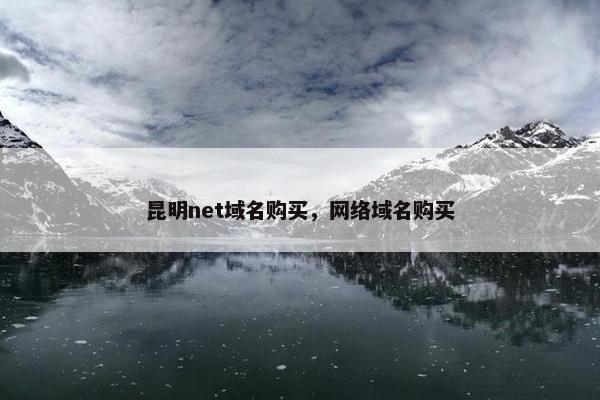 昆明net域名购买，网络域名购买
