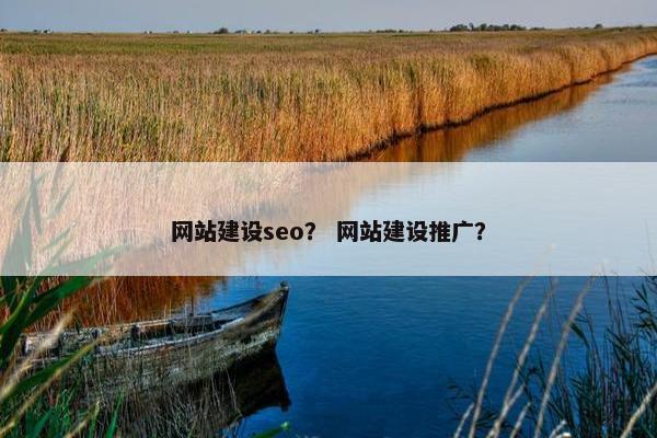 网站建设seo？ 网站建设推广？