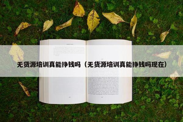 无货源培训真能挣钱吗（无货源培训真能挣钱吗现在）