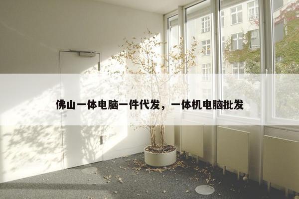 佛山一体电脑一件代发，一体机电脑批发
