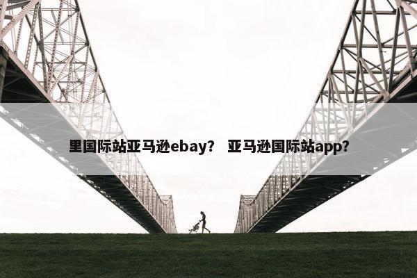 里国际站亚马逊ebay？ 亚马逊国际站app？
