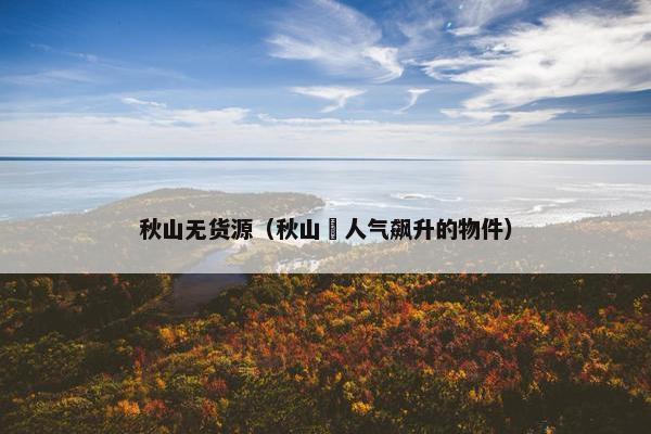 秋山无货源（秋山澪人气飙升的物件）