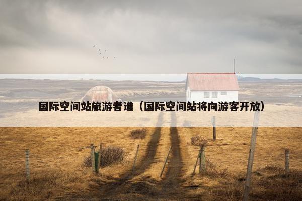 国际空间站旅游者谁（国际空间站将向游客开放）