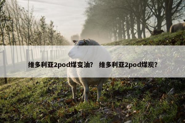 维多利亚2pod煤变油？ 维多利亚2pod煤炭？
