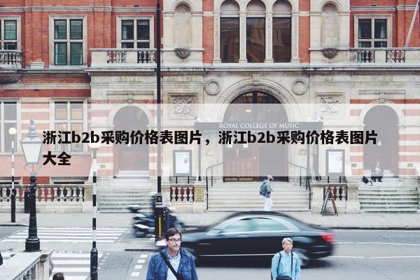 浙江b2b采购价格表图片，浙江b2b采购价格表图片大全