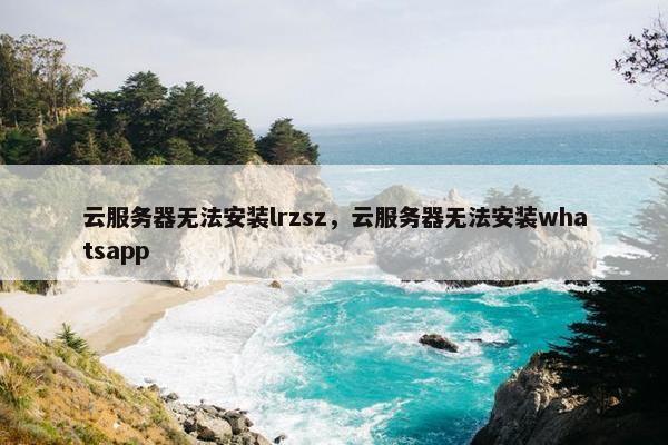 云服务器无法安装lrzsz，云服务器无法安装whatsapp