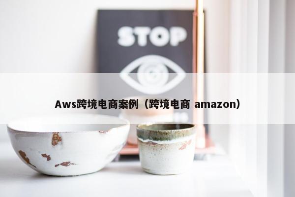 Aws跨境电商案例（跨境电商 amazon）