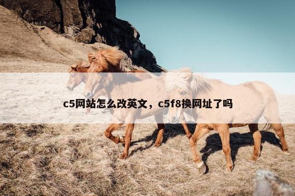 c5网站怎么改英文，c5f8换网址了吗