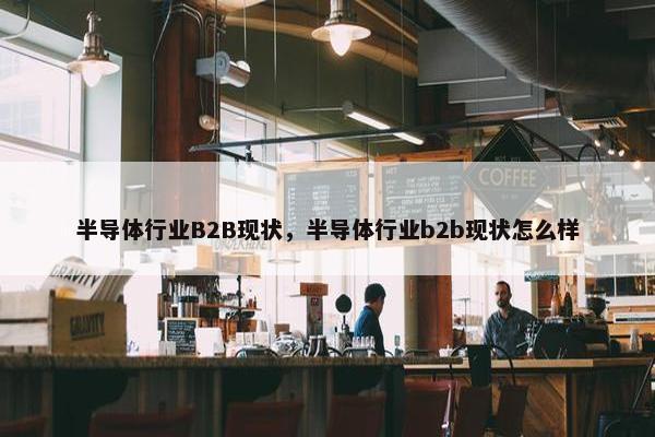 半导体行业B2B现状，半导体行业b2b现状怎么样