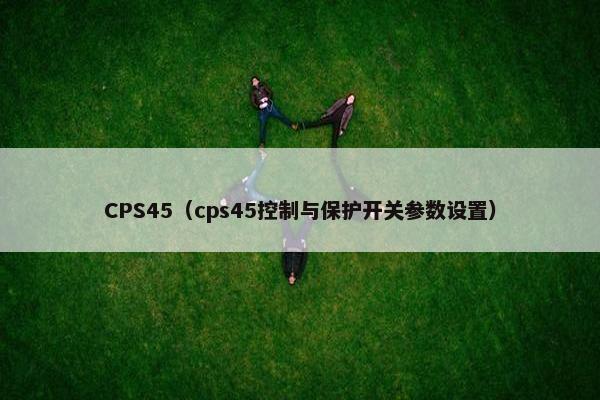 CPS45（cps45控制与保护开关参数设置）