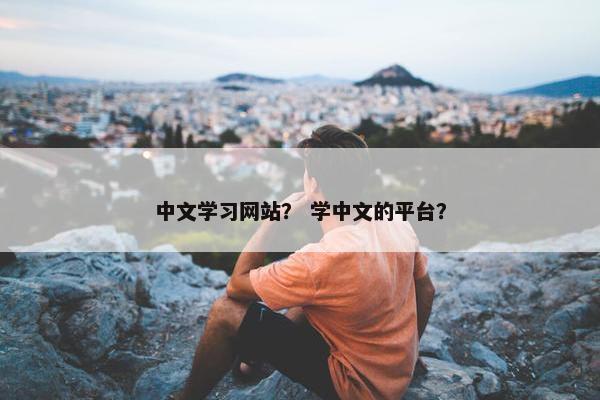 中文学习网站？ 学中文的平台？