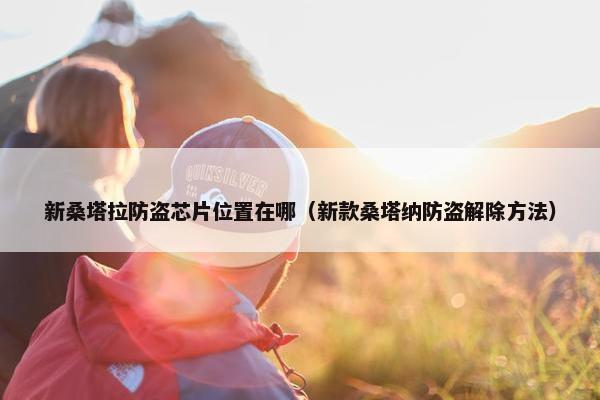 新桑塔拉防盗芯片位置在哪（新款桑塔纳防盗解除方法）