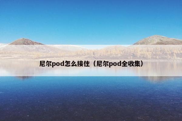 尼尔pod怎么接住（尼尔pod全收集）