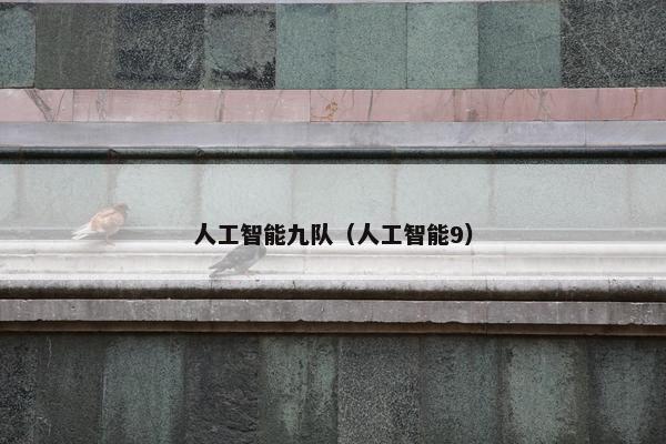 人工智能九队（人工智能9）