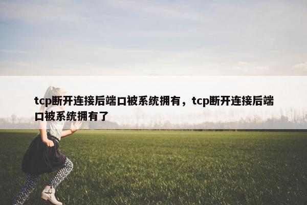 tcp断开连接后端口被系统拥有，tcp断开连接后端口被系统拥有了