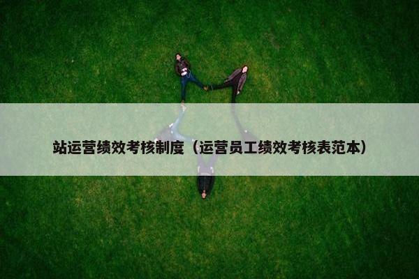 站运营绩效考核制度（运营员工绩效考核表范本）