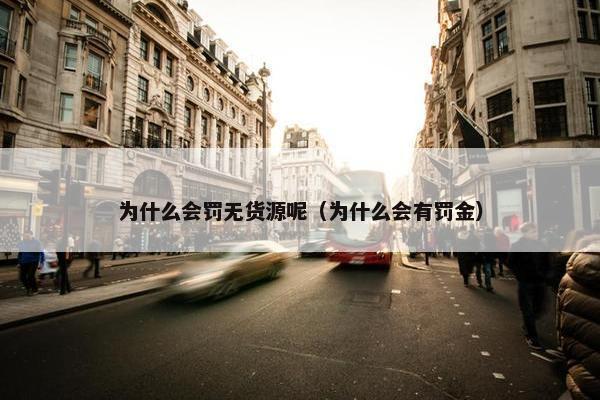 为什么会罚无货源呢（为什么会有罚金）