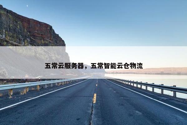 五常云服务器，五常智能云仓物流