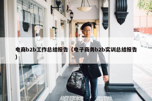 电商b2b工作总结报告（电子商务b2b实训总结报告）