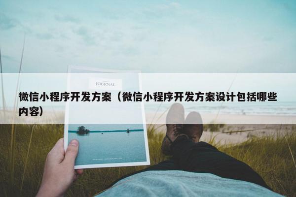 微信小程序开发方案（微信小程序开发方案设计包括哪些内容）