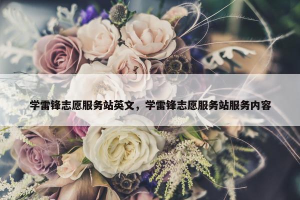 学雷锋志愿服务站英文，学雷锋志愿服务站服务内容