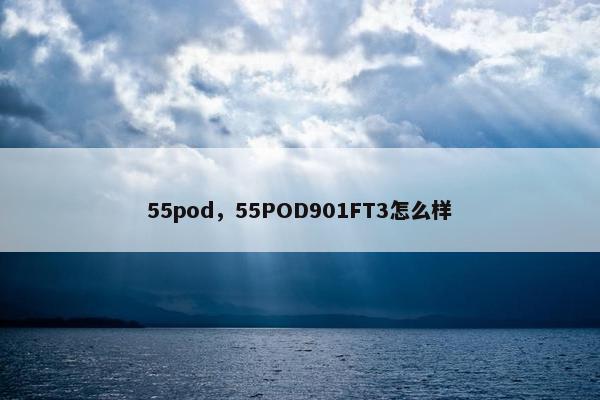 55pod，55POD901FT3怎么样