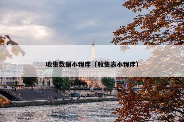 收集数据小程序（收集表小程序）