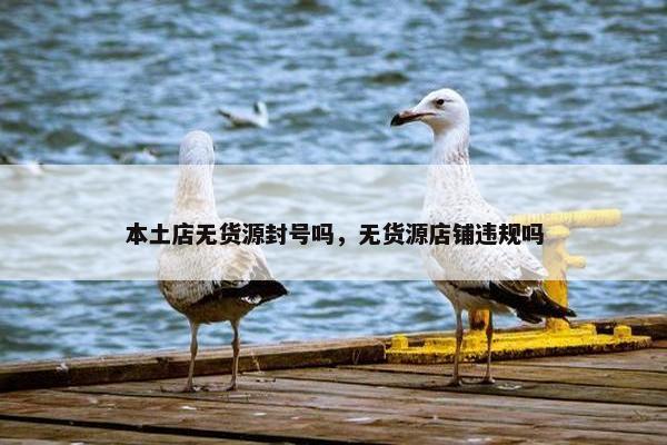 本土店无货源封号吗，无货源店铺违规吗