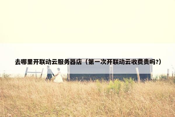 去哪里开联动云服务器店（第一次开联动云收费贵吗?）