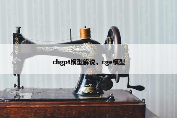 chgpt模型解说，cge模型