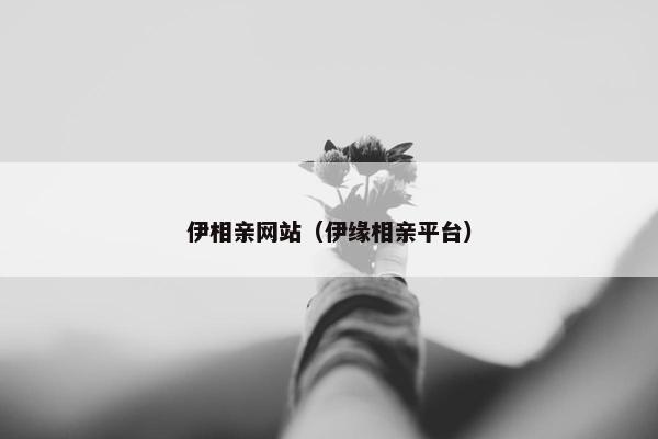 伊相亲网站（伊缘相亲平台）