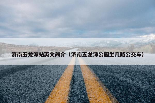 济南五龙潭站英文简介（济南五龙潭公园坐几路公交车）