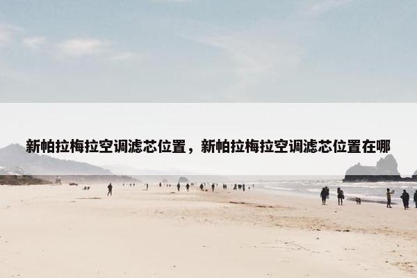 新帕拉梅拉空调滤芯位置，新帕拉梅拉空调滤芯位置在哪