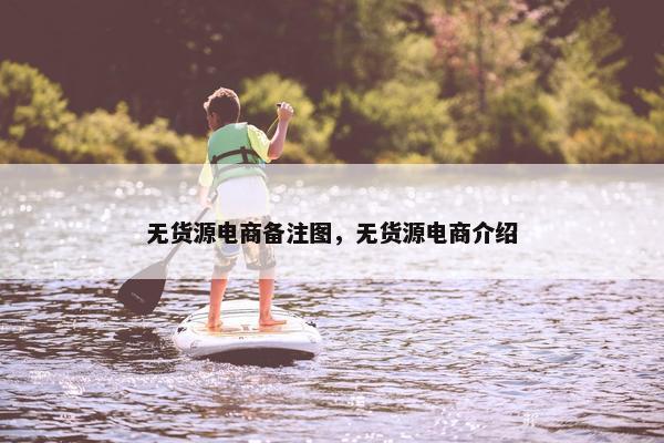 无货源电商备注图，无货源电商介绍
