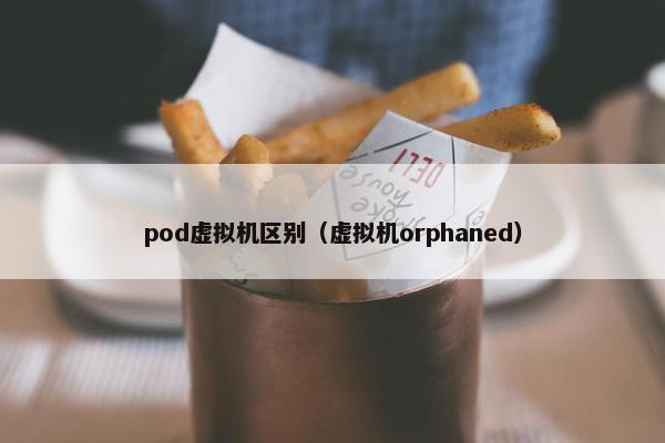 pod虚拟机区别（虚拟机orphaned）