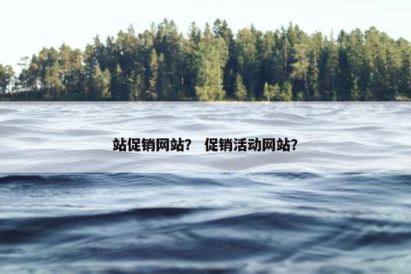 站促销网站？ 促销活动网站？