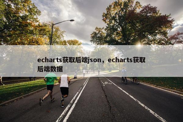 echarts获取后端json，echarts获取后端数据