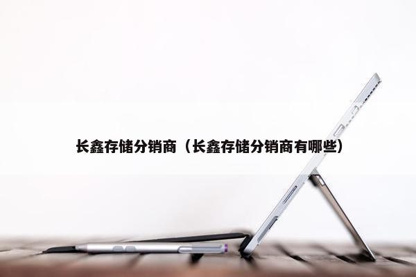 长鑫存储分销商（长鑫存储分销商有哪些）