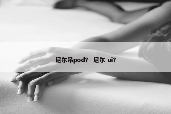 尼尔吊pod？ 尼尔 ui？