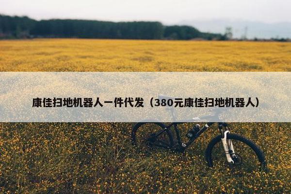 康佳扫地机器人一件代发（380元康佳扫地机器人）