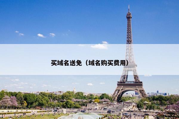 买域名送免（域名购买费用）