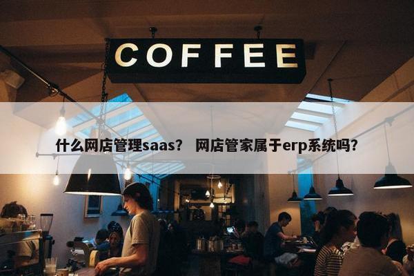 什么网店管理saas？ 网店管家属于erp系统吗？