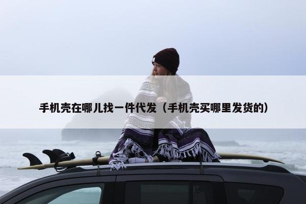 手机壳在哪儿找一件代发（手机壳买哪里发货的）