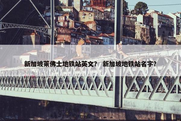 新加坡莱佛士地铁站英文? 新加坡地铁站名字?