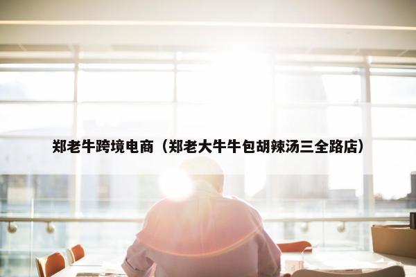 郑老牛跨境电商（郑老大牛牛包胡辣汤三全路店）