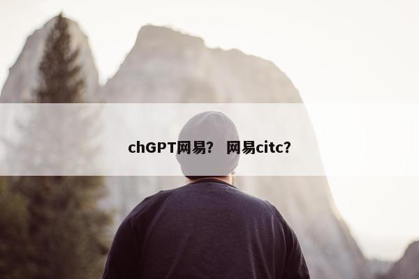 chGPT网易? 网易citc?